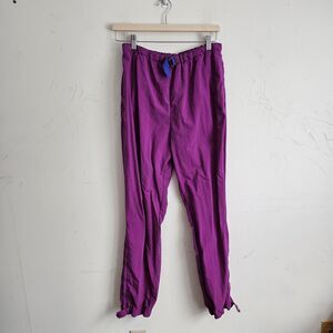 Vintage Columbia Women's Small Nylon Pants (Has a Burn Mark)